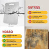 Tábua de Corte Dupla Face de titânio